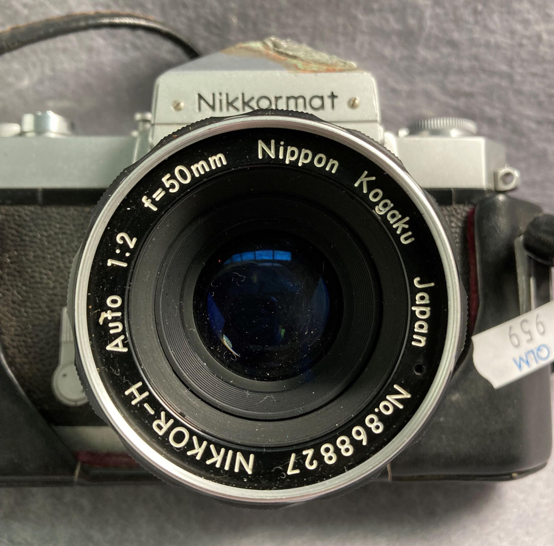 Nikkormat Nikon FT3924086 with a Nikkor-H Auto 1:2 f=50mm Nippon Kogaku Japan no. - Image 2 of 5