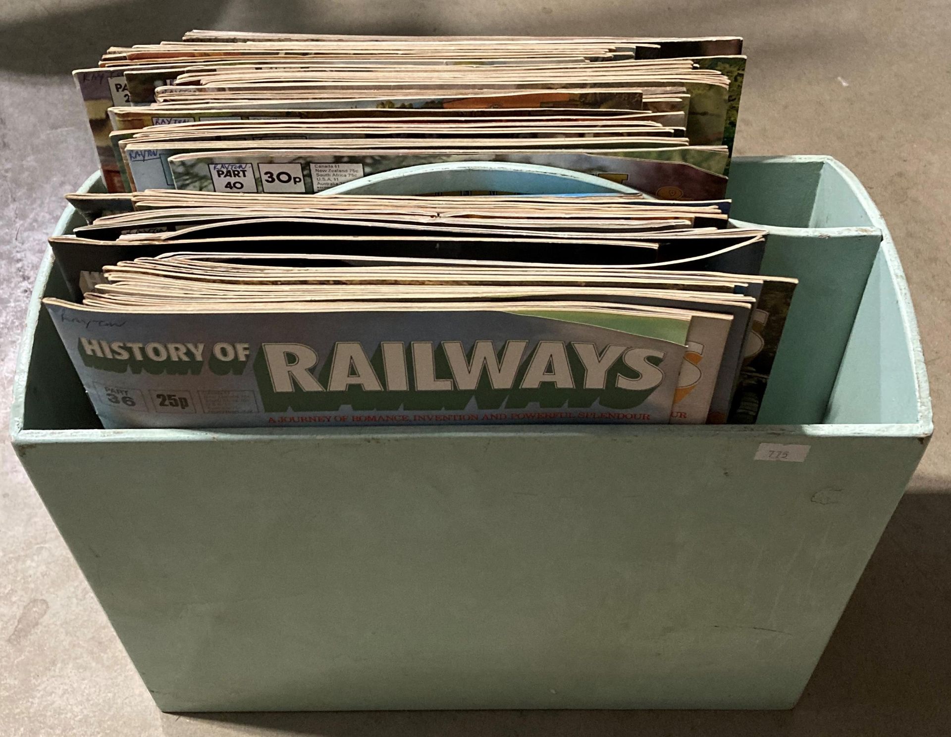 Sixty assorted history of Railway and history of model railway magazines (Saleroom location: S2 QB - Image 2 of 2