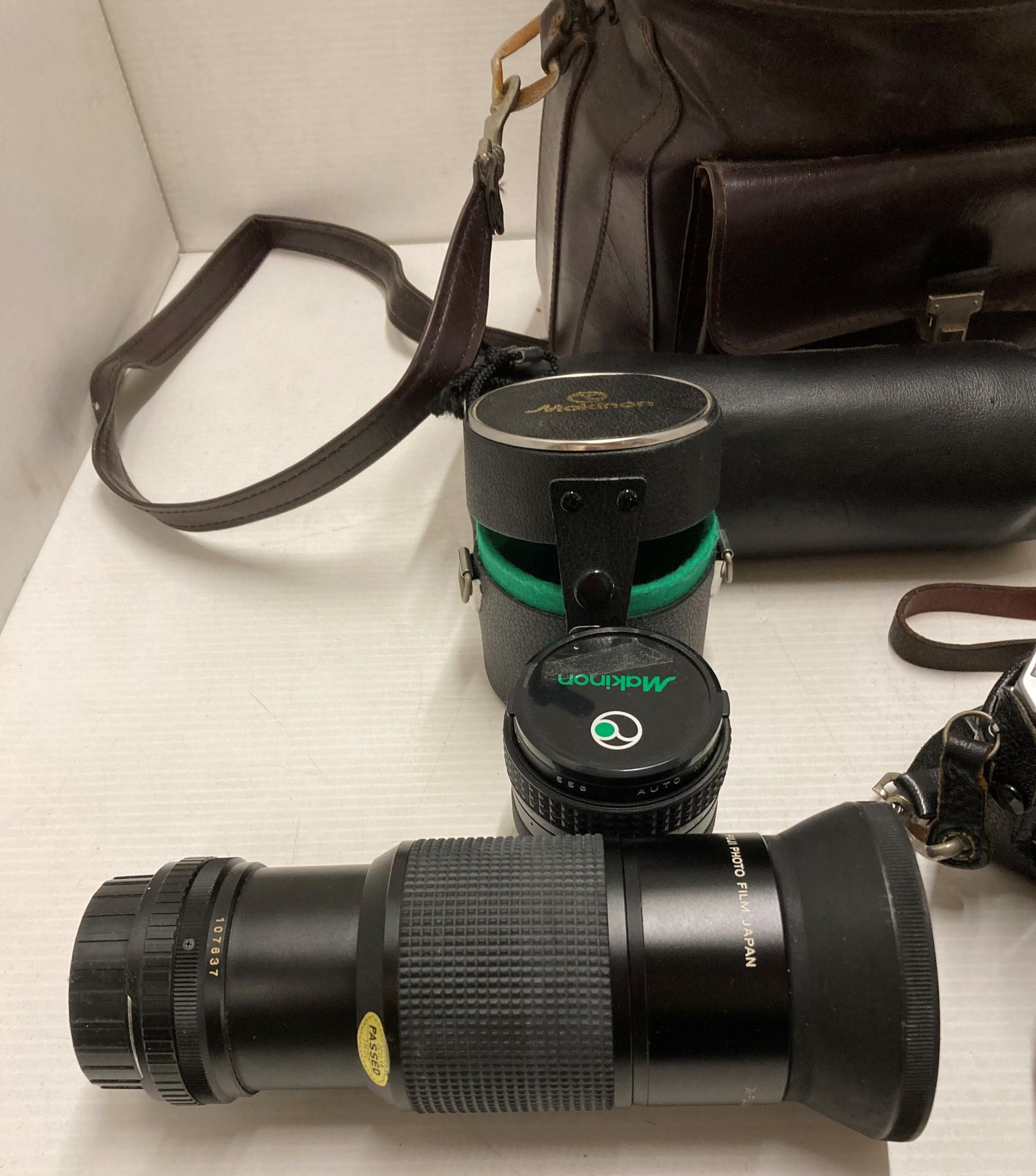 Paxette Pronior-S camera, Fujica STX-1 camera, X-Fujinar-Z 80-200m lens, Makinon 24mm lens, etc. - Image 2 of 4