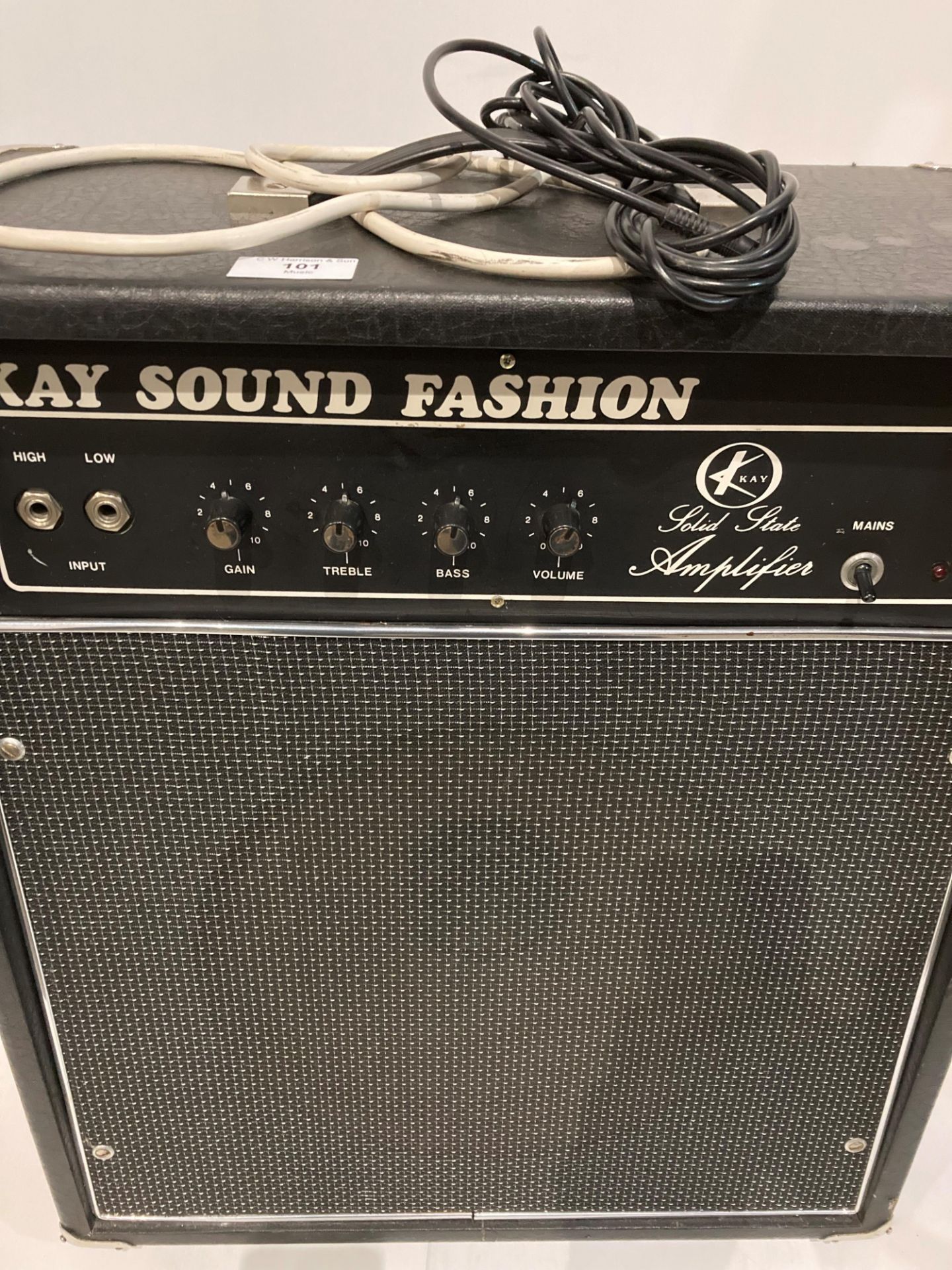 Kay Solid State amplifier by Kay Sound Fashion, - Image 2 of 2