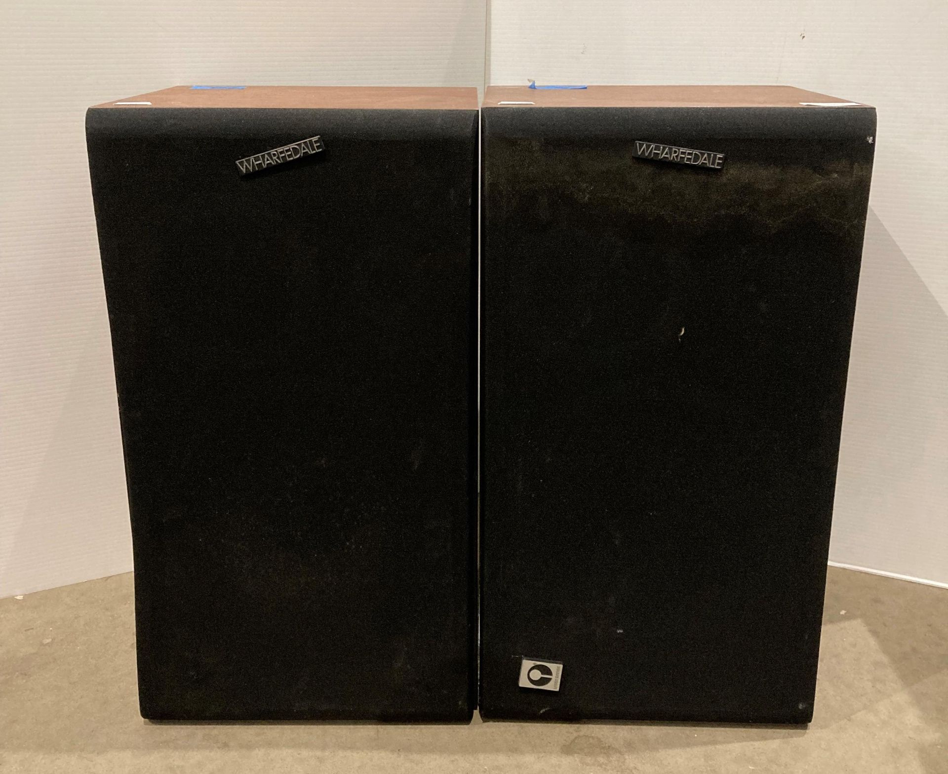 Pair of Wharfdale Laser 80 speakers 1970s/1980s - 47cm high (Saleroom location: S3 T3)