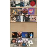 A collection of Pop/Soft Rock LPs and 7" singles including a number of Aha singles and two LPs,