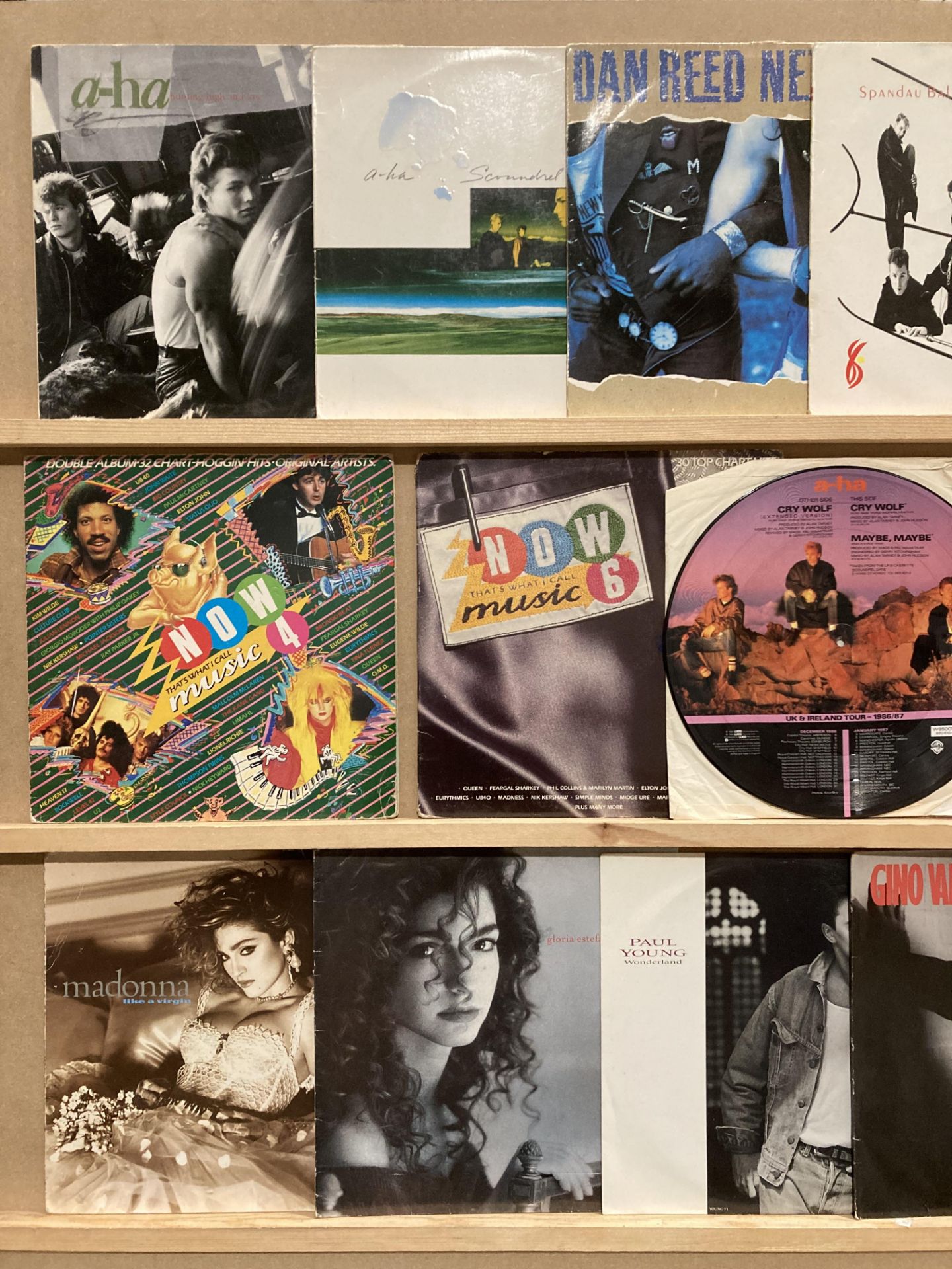 A collection of Pop/Soft Rock LPs and 7" singles including a number of Aha singles and two LPs, - Image 2 of 4
