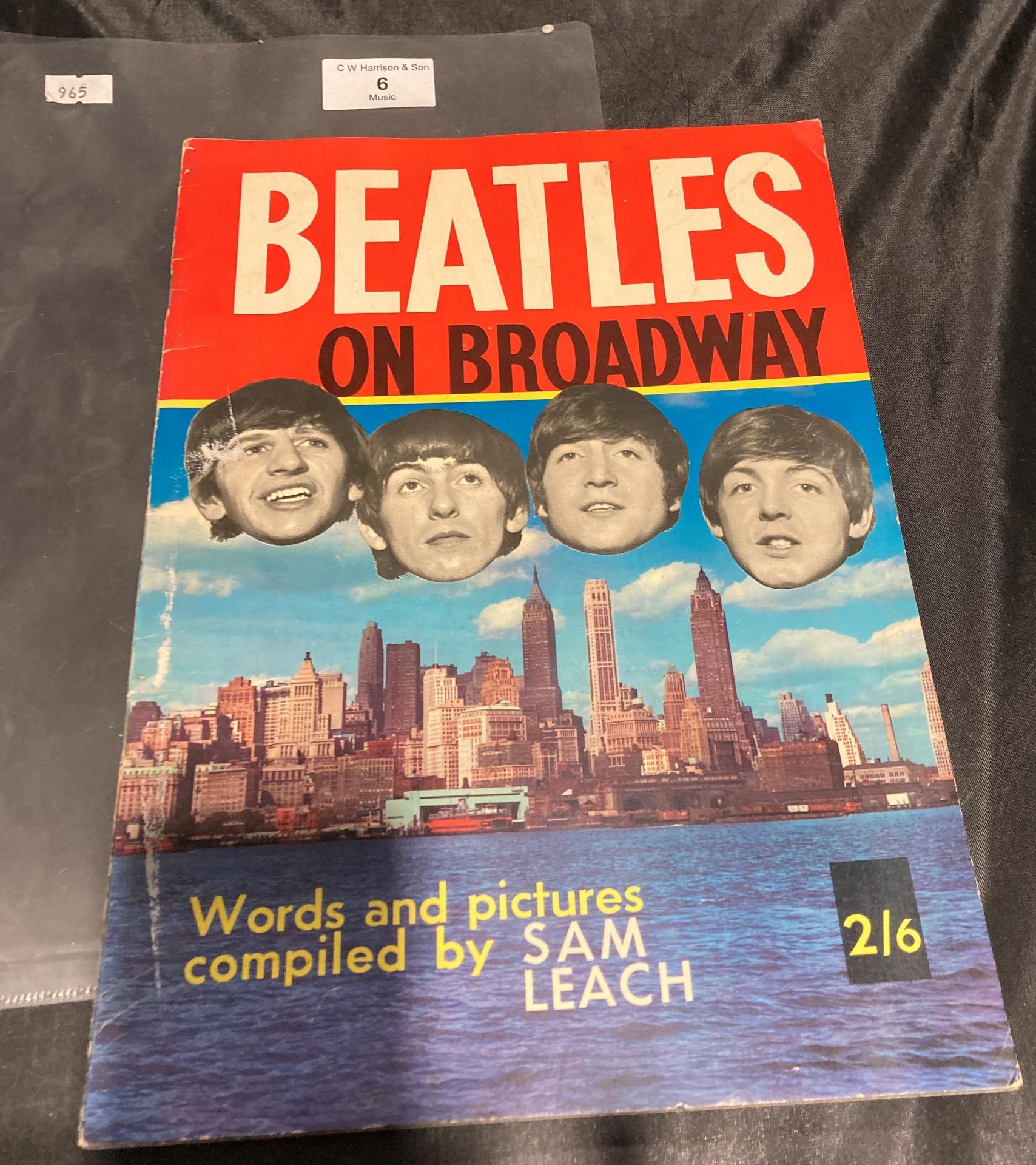 A Beatles on Broadway magazine