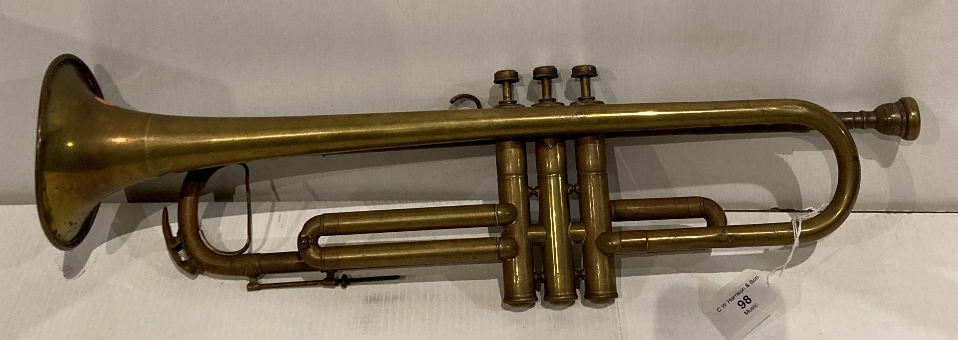 Brass trumpet (no name) the only markings are LP and notes 79, 80,