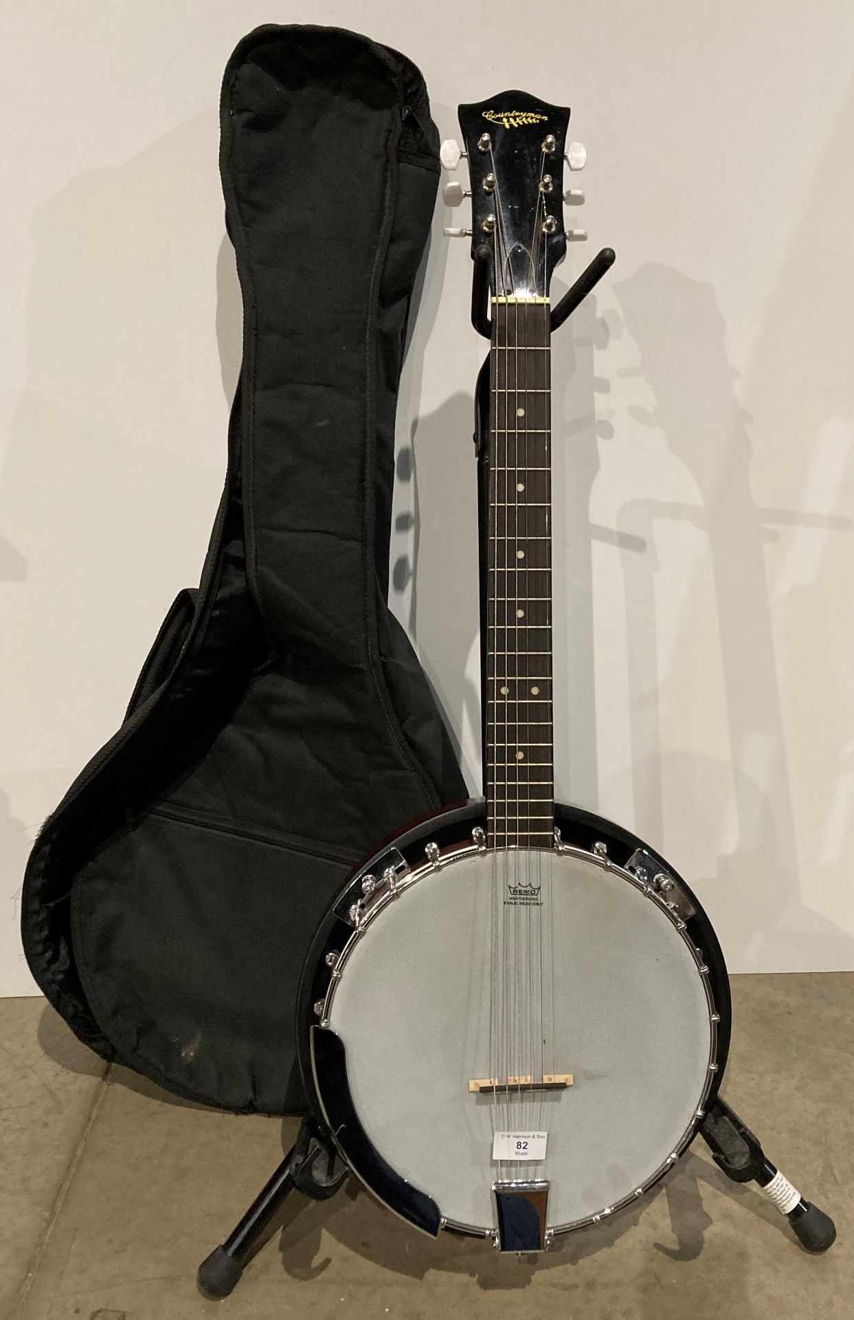 Countryman Banjo in a black ice bag (Saleroom location: S3)