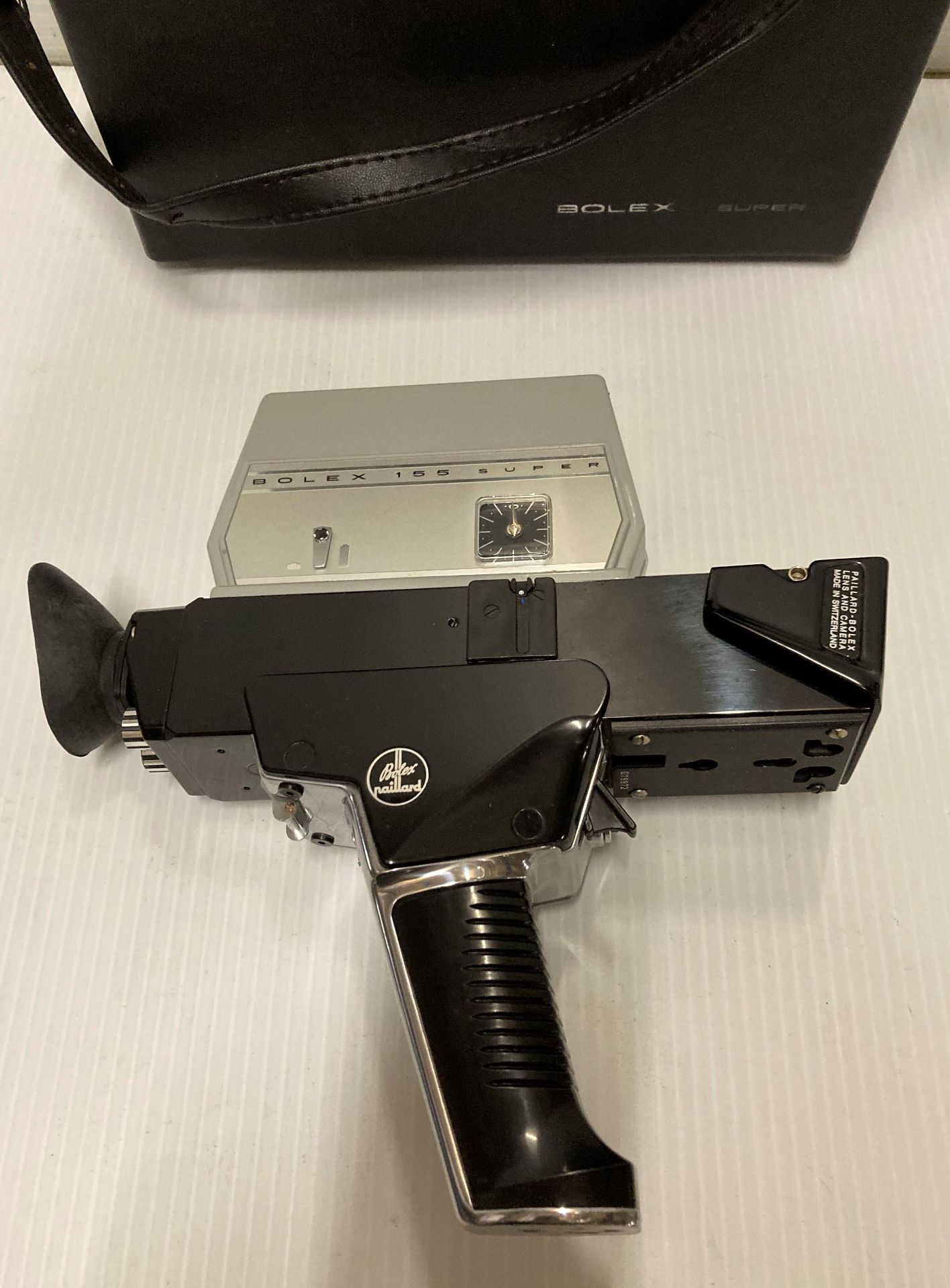 Bolex Paillard 155 super 8mm film camera in case (Saleroom location: S03) Further - Image 2 of 10