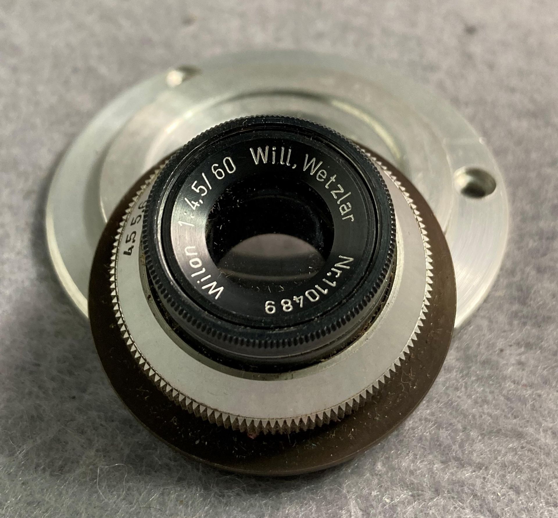 A Will Wetzlar Wilon lens 1:4.