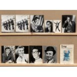 Black and white publicity photographs of The Beatles (2), Roy Orbison, Neil Sedaka, Bobby Vee,