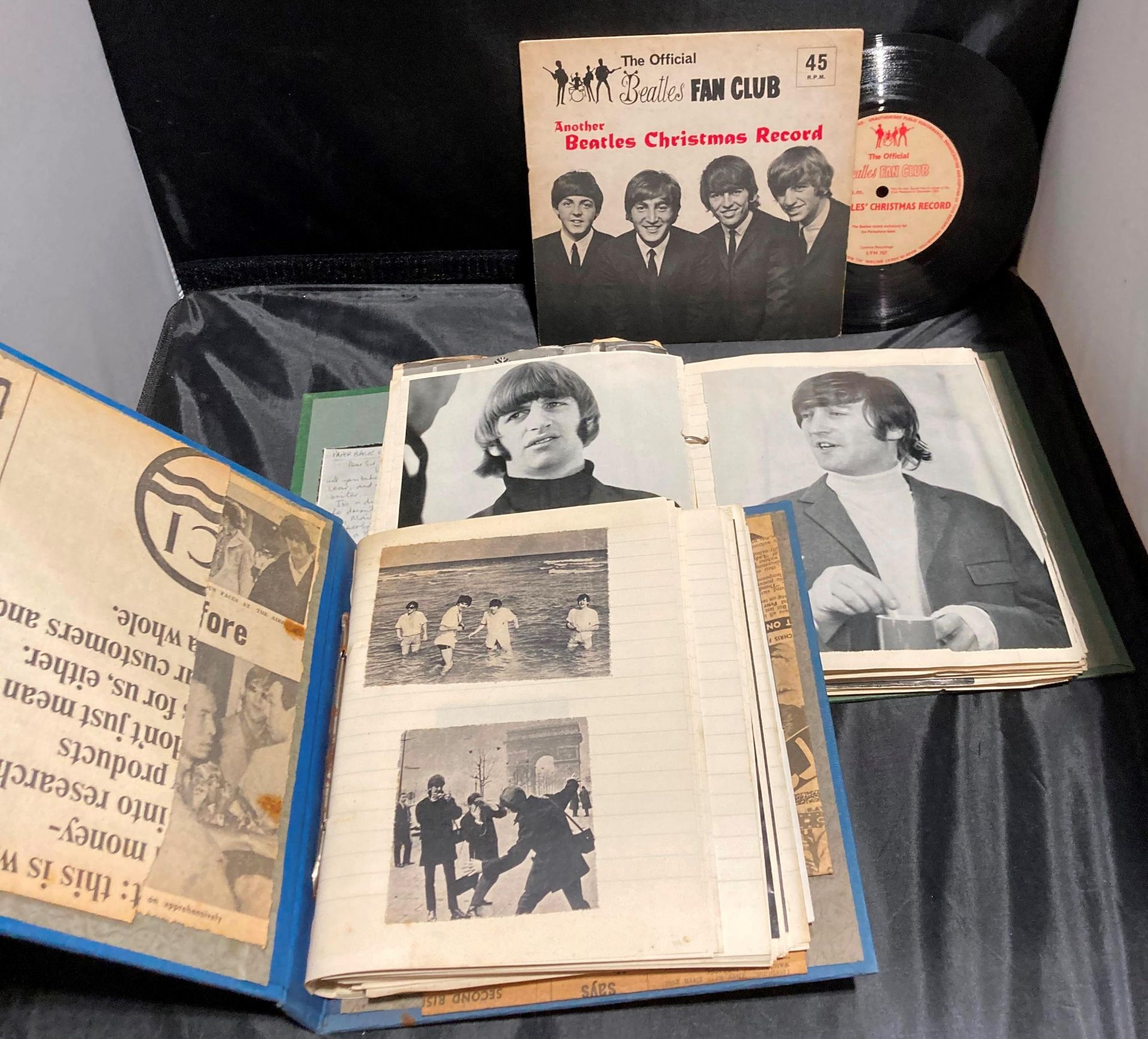 Contents to crate original 1960s Beatles Collection including 16 monthly Beatles books, - Image 2 of 5