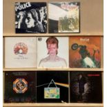 Eight various mainly rock LPs including Led Zeppelin II on Atlantic K40037,