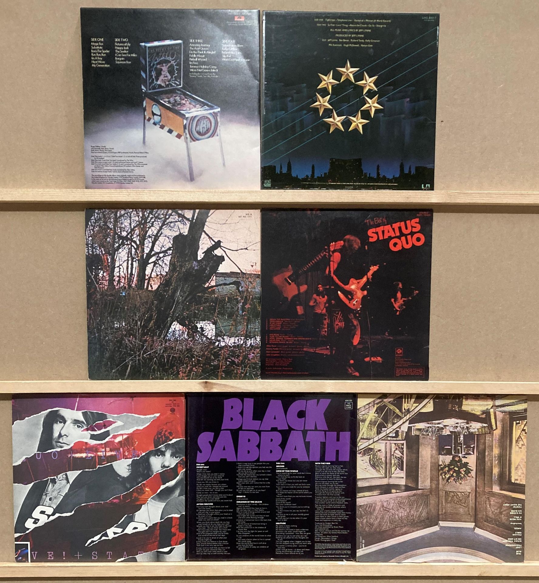 Seven rock LPs - "The Story of The Who", "Black Sabbath" on Vertigo VO6, - Image 2 of 2