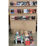 Approximately seventy assorted 45rpm singles including Rock - UFO, Saxon, Wizzard, Rainbow,