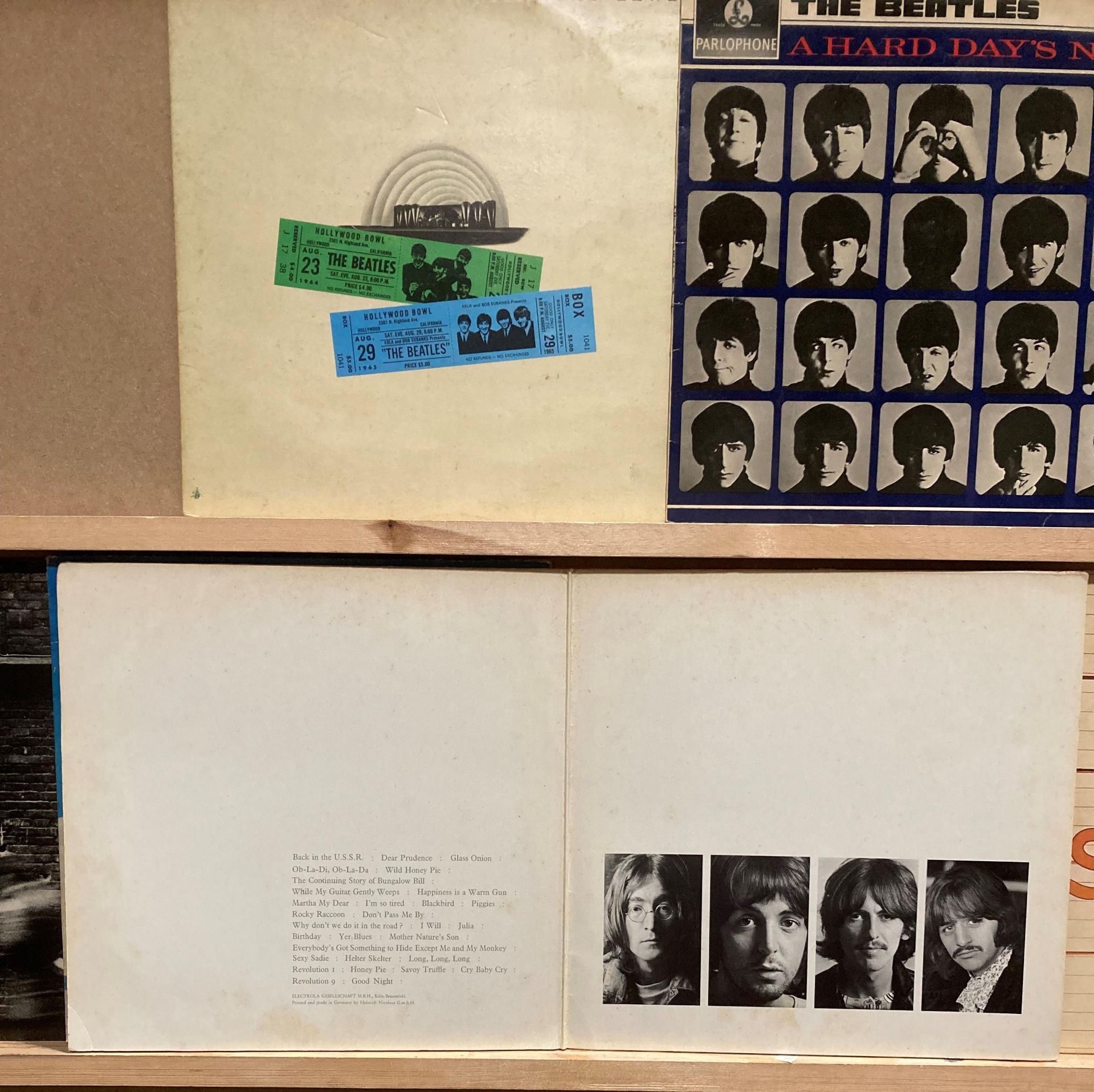 The Beatles related LPs including 'A Hard Day's Night' on Parlophone PC5 3058, - Image 3 of 3