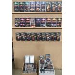 Contents to three boxes - assorted Star Trek The Next Generation VHS cassettes (Saleroom location: