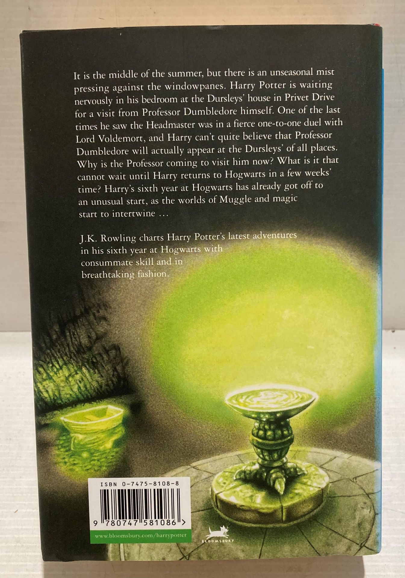 J K Rowling 'Harry Potter and the Half-Blood Prince', first edition, published by Bloomsbury 2005, - Image 3 of 3