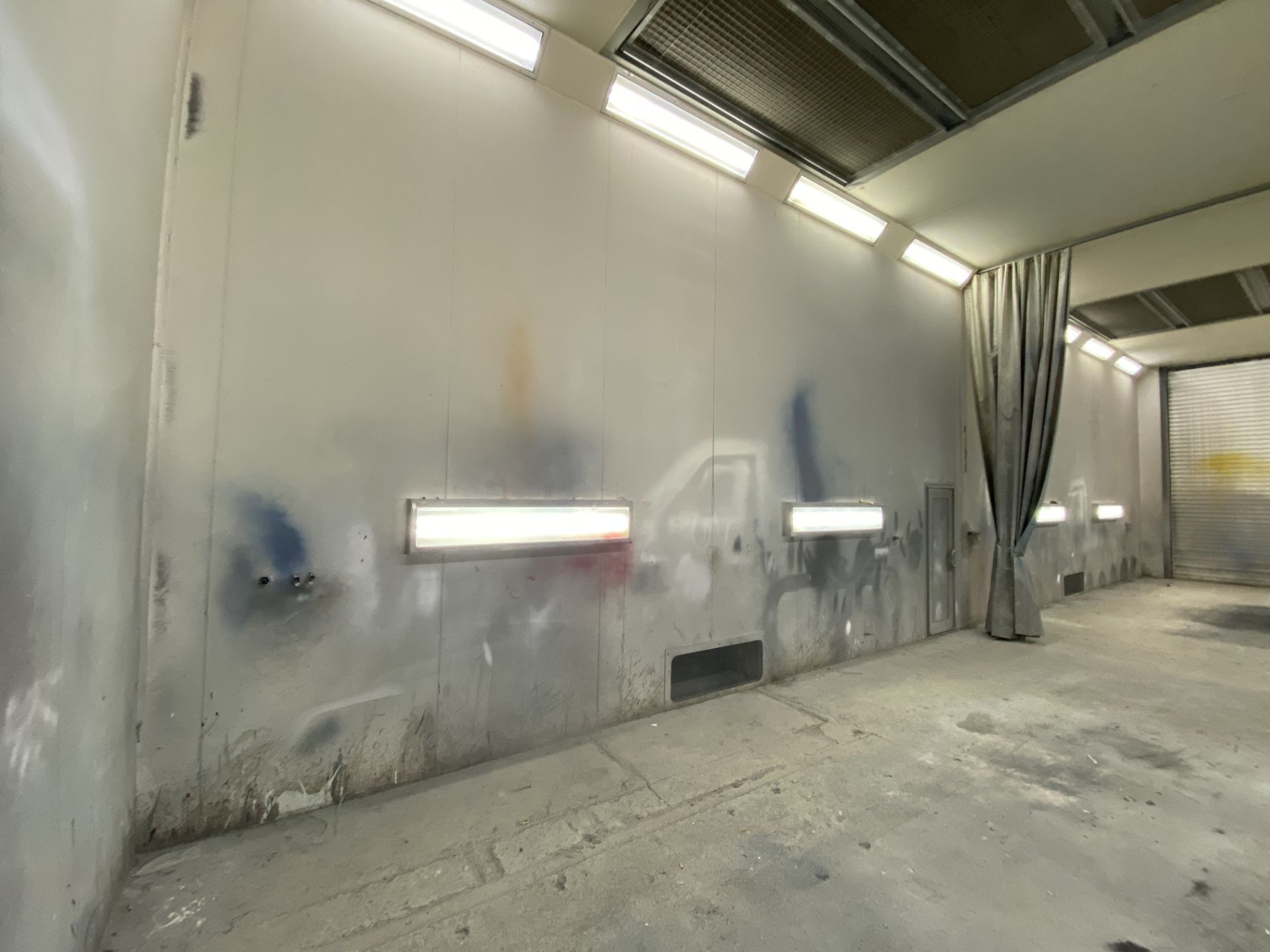 A Todd Engineering Titan CV Series Commercial Vehicle Spray Booth with Olympian 1000 Series control - Image 9 of 23