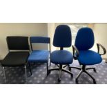 4 x Office chairs (Location: Floor 4)