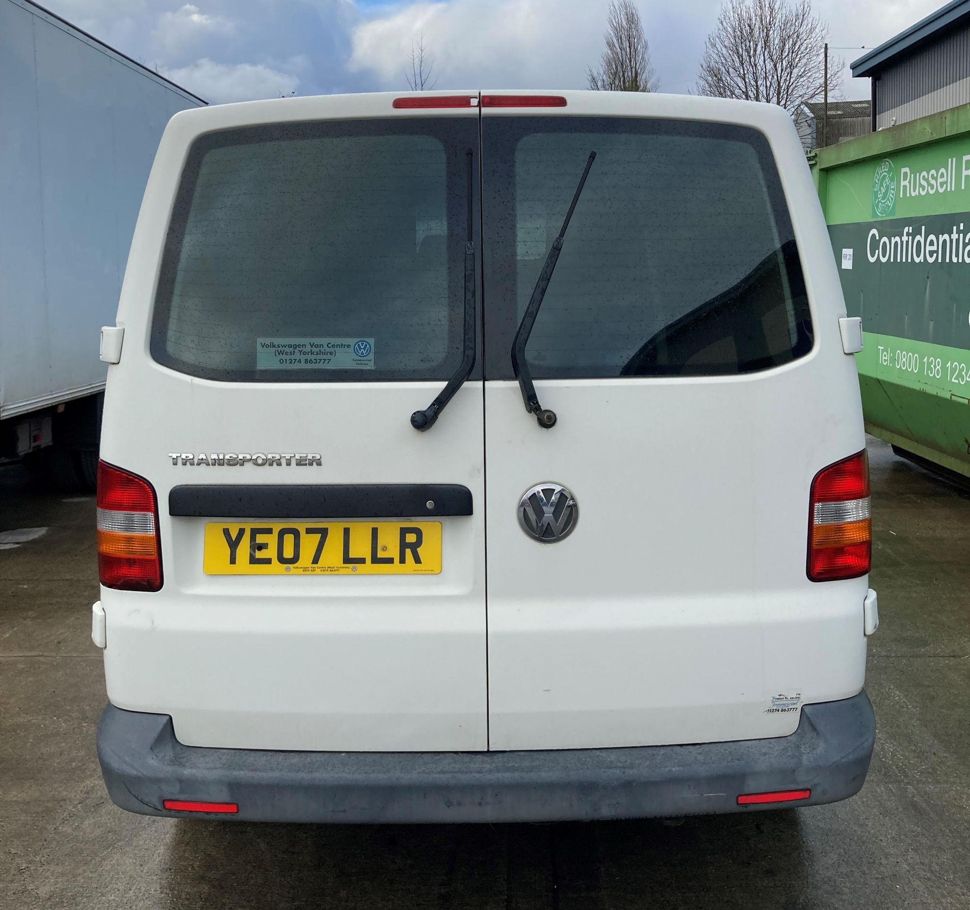 VW TRANSPORTER T28 84 1.9 tdi SWB PANEL VAN - Diesel - White. - Image 4 of 9