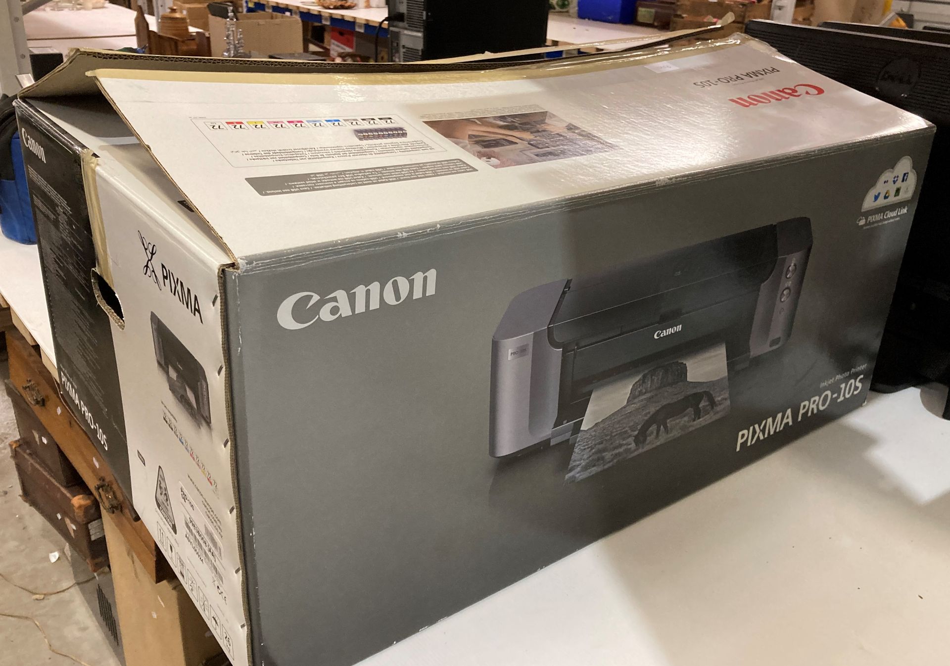 Canon Pixma Pro-10S inkjet photo printer (saleroom location: F01)