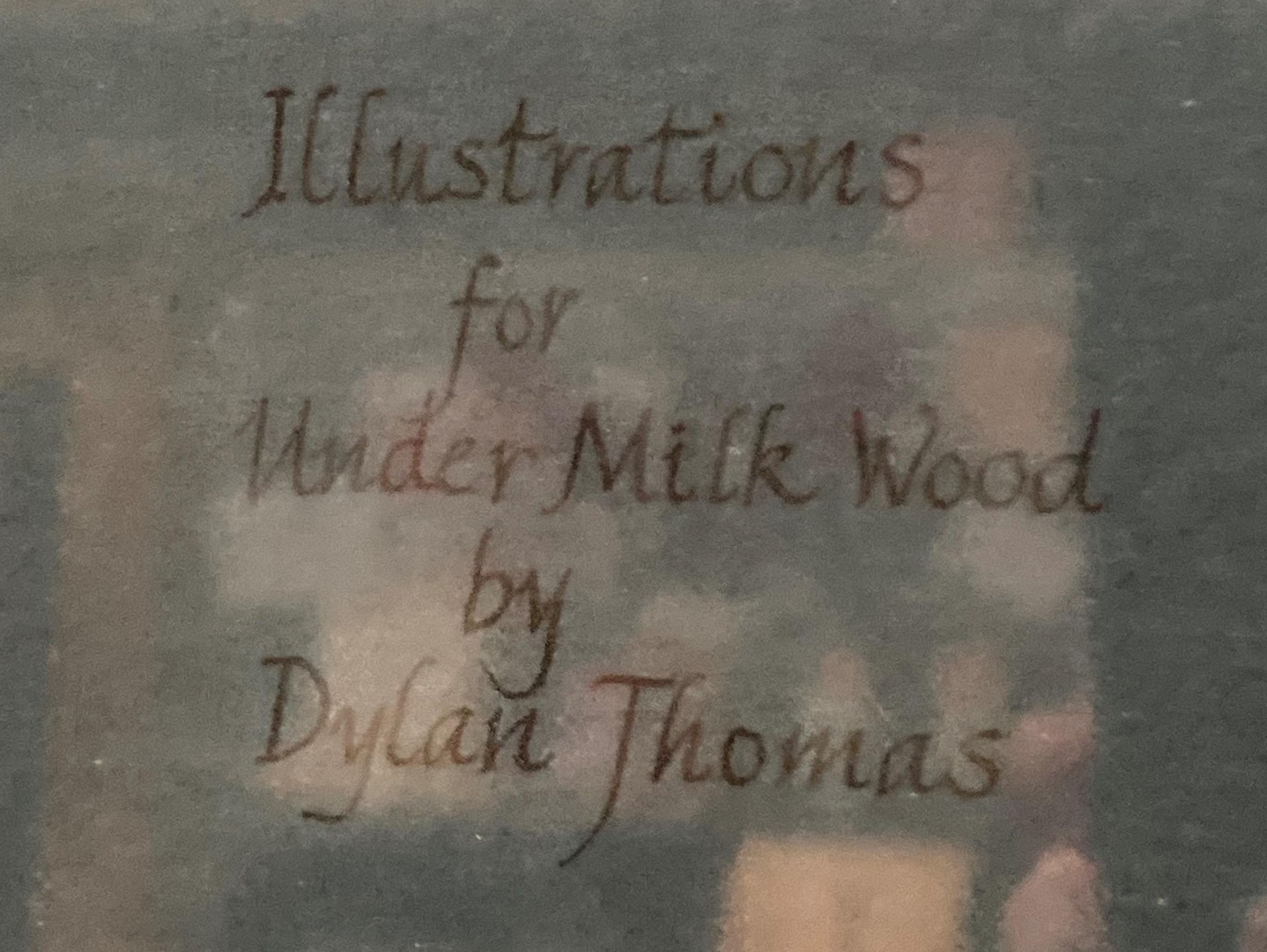 † Cynthia Kenny (1929-2021), 'Illustrations for Under Milk Wood by Dylan Thomas', - Image 6 of 7