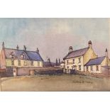 † Cynthia Kenny (1929-2021), 'Island dwellings, Lindisfarne 1975/6', titled verso,