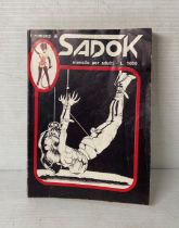 1980s 'Sadok' monthly adult novel by Abbott Tillman 'Fruste E Tacchi A Spillo' (whips and stylish