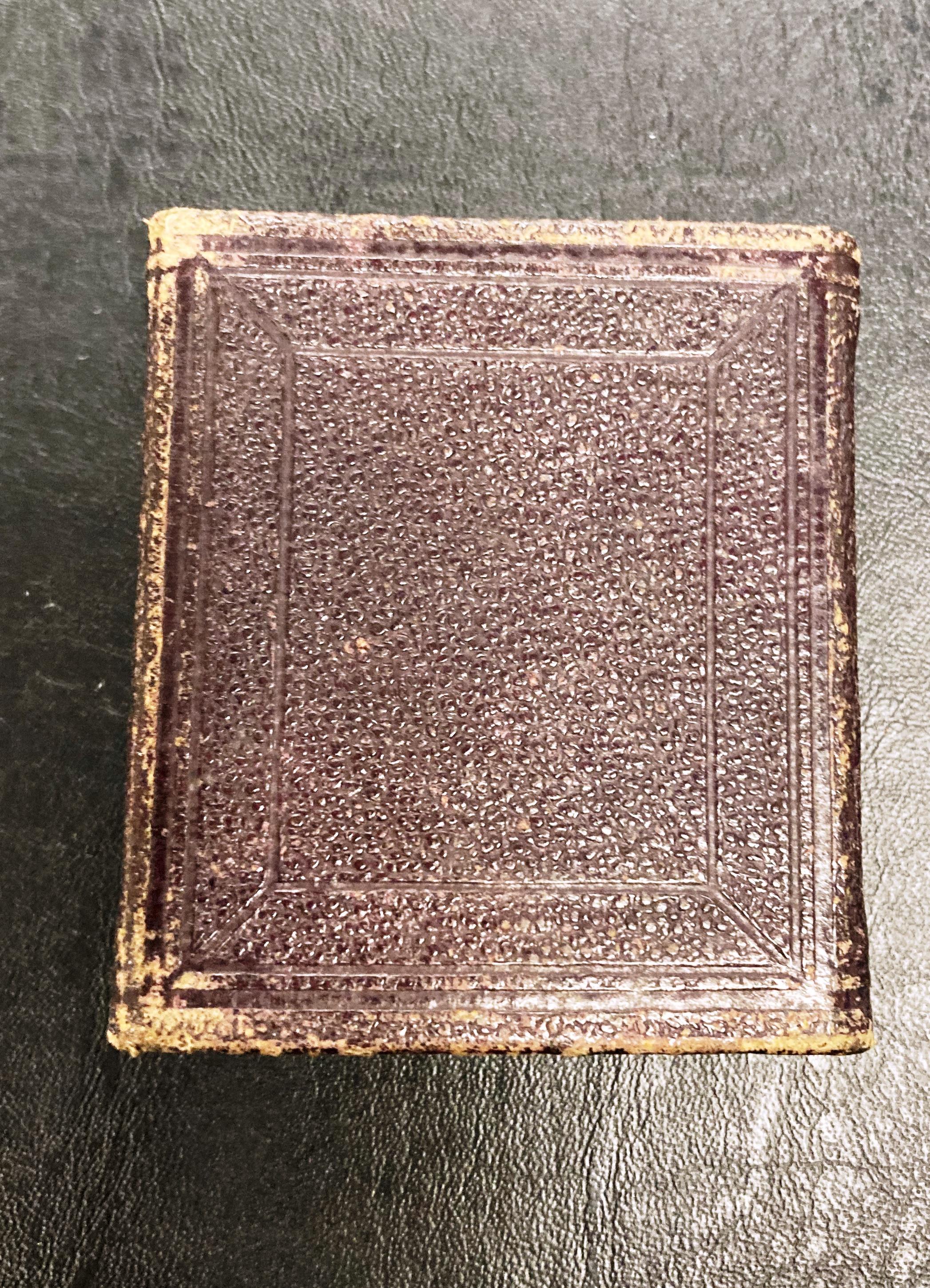 A leather bound fold out Antique Glass Ambrotype photograph in an ornate ormulu frame (dates back - Image 8 of 8