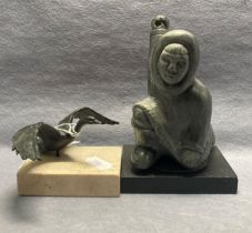 A limited edition original sculpture by Siggy Puchta,