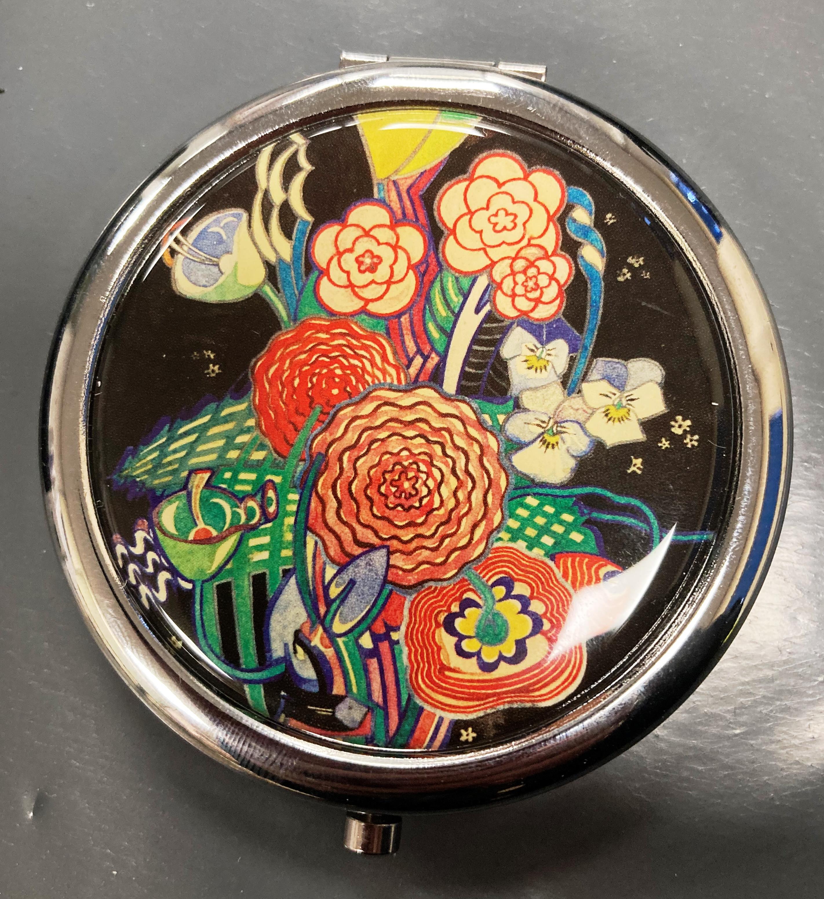 Four items - a Rennie Mackintosh "Basket of Flower" printed compact mirror (boxed), - Image 2 of 12