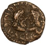 Kingdom of Bosporus, AE double denarius of Ininthimeus c.238 AD, Macdonald 599 or similar. 20mm, 5.