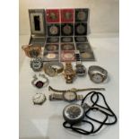 Eleven assorted watches including, Baby-G,