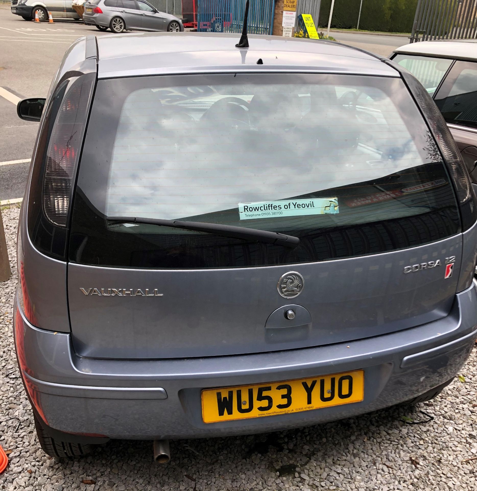 VAUXHALL CORSA DESIGN 16V 1199CC PETROL. MANUAL. COLOUR BLUE REGISTRATION NUMBER WU53 YUO. - Image 3 of 8