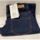 Pair of SAINT TROPEZ Molly SZ mw slim dark blue denim jeans - size 27 - RRP: £55.