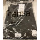 A pair of FRANSA FRBlazer PA1 ladies black trousers - size 38 - RRP: £34.