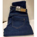 Pair of FRANSA Tokyo dark denim ladies jeans - size 36/32 - RRP: £54.