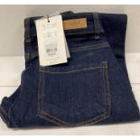 Pair of SAINT TROPEZ Molly SZ mw slim dark blue denim jeans - size 28 - RRP: £55.