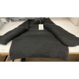 A MSCH peggy pullover in black - size xs/s - RRP: £69.