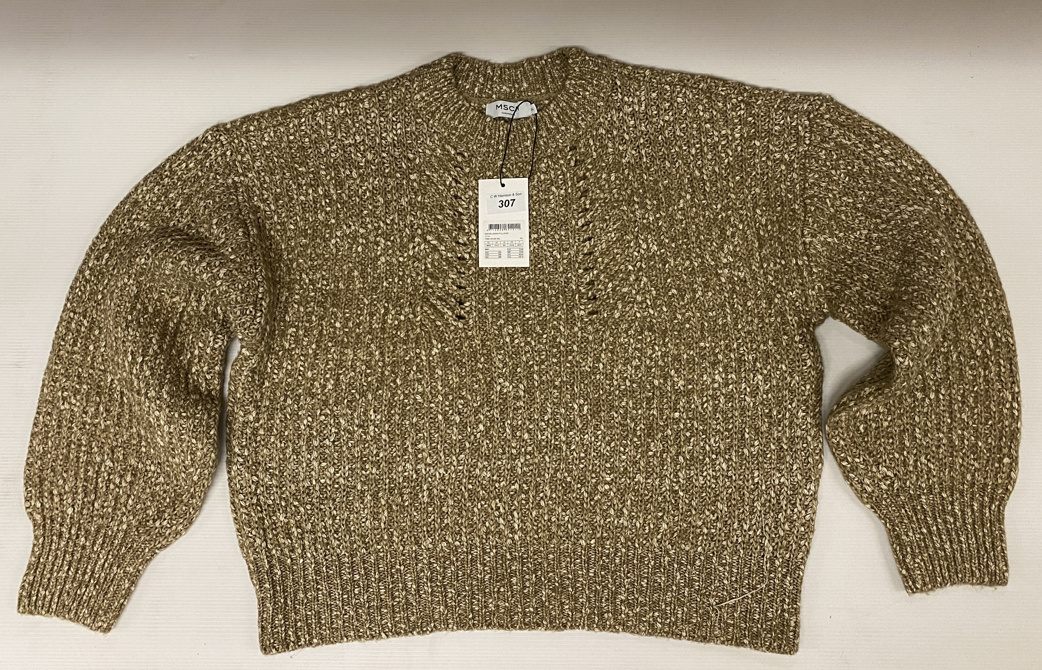 A MSCH Ellemina pullover in tree house mel - size 6/8 - RRP: £79.