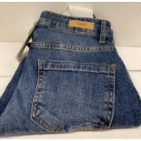Pair of SAINT TROPEZ Molly SZ mw slim medium blue denim jeans - size 26 - RRP: £55.