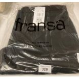 A pair of FRANSA FRBlazer PA1 ladies black trousers - size 40 - RRP: £34.