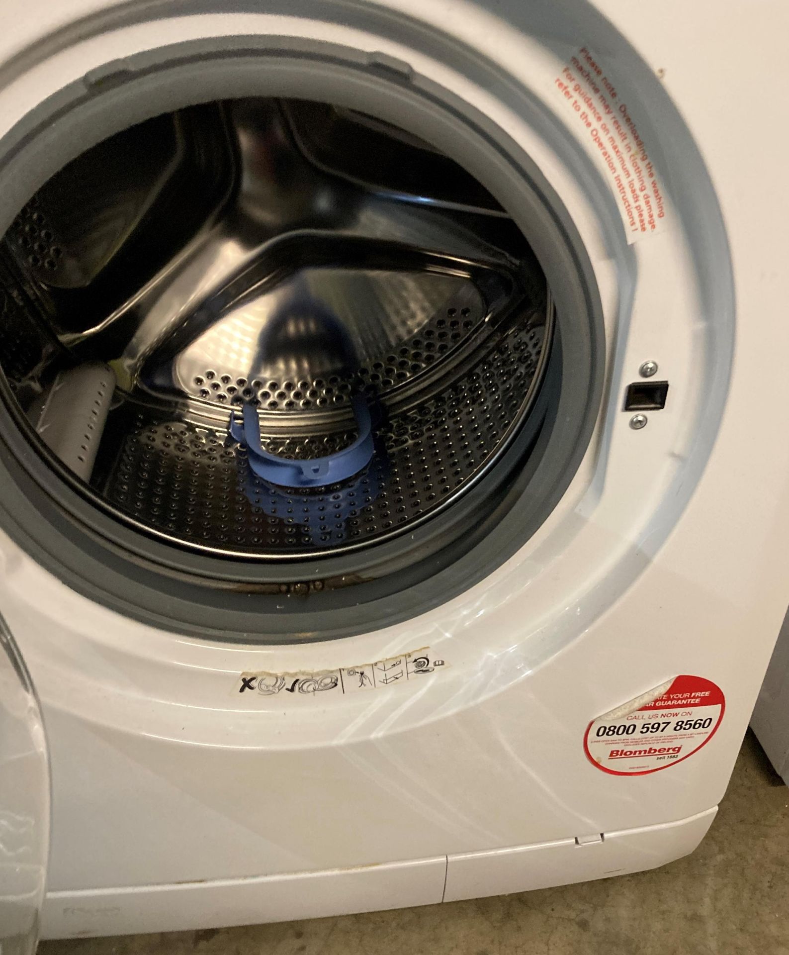 Blomberg 6kg 1200rpm A+ class automatic washing machine model WNF6222(saleroom location PO) - Image 2 of 2