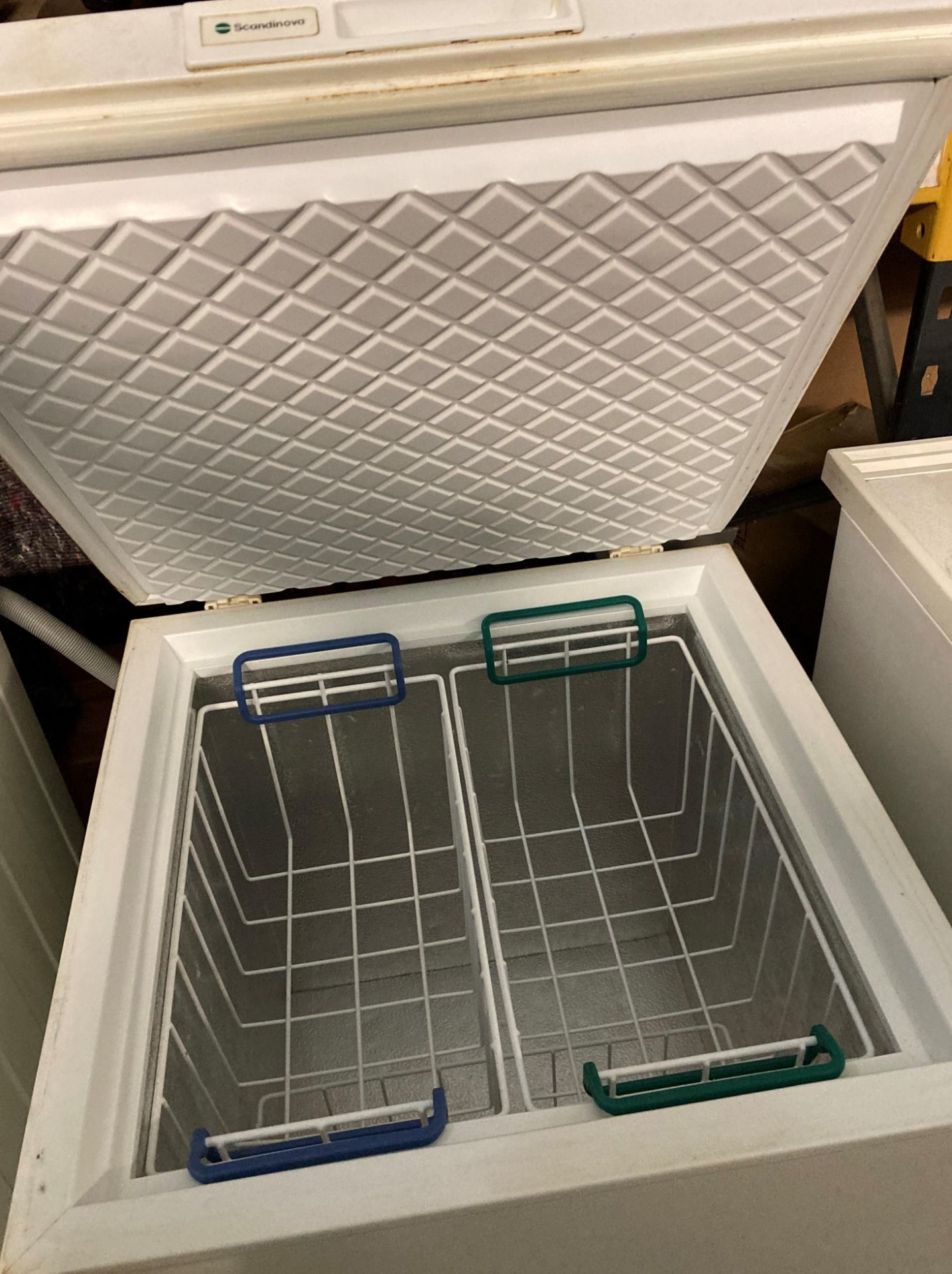 Scandinova small chest freezer complete with two storage baskets (saleroom location: PO) - Image 2 of 2