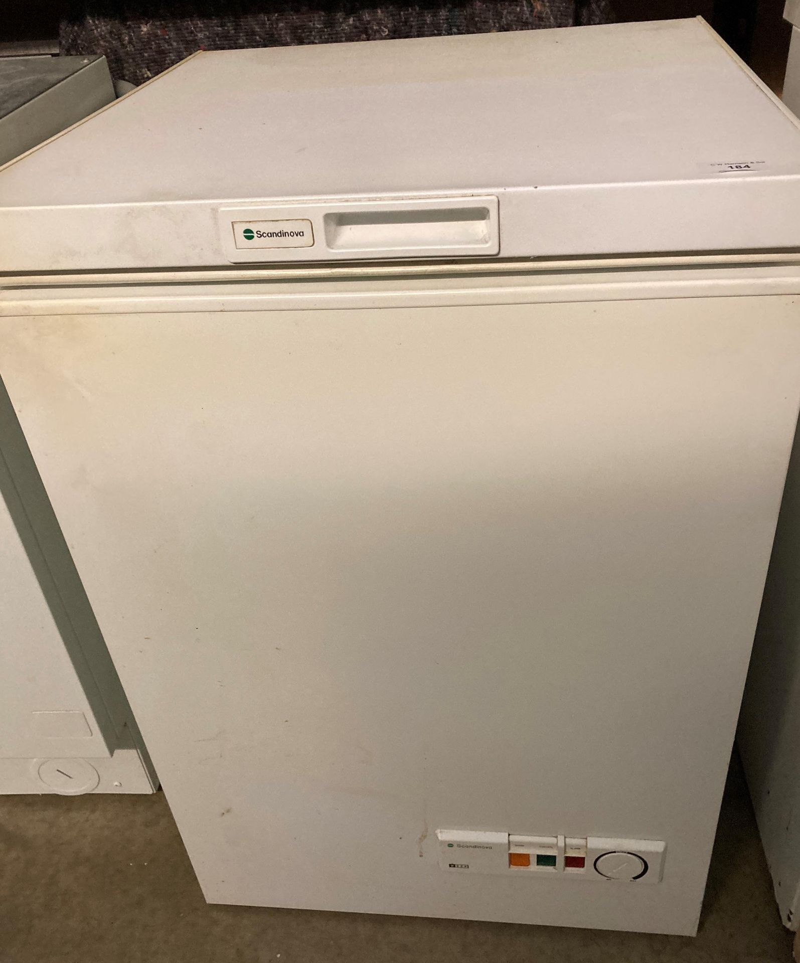 Scandinova small chest freezer complete with two storage baskets (saleroom location: PO)