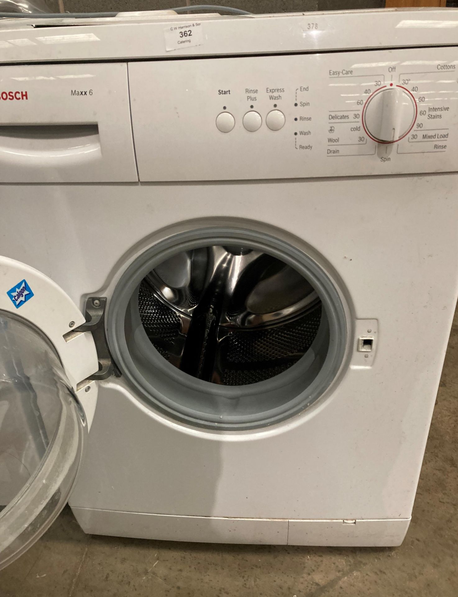 A Bosch Maxx 6 automatic washing machine (rear panel loose) (saleroom location: KITCHEN) - Image 2 of 2