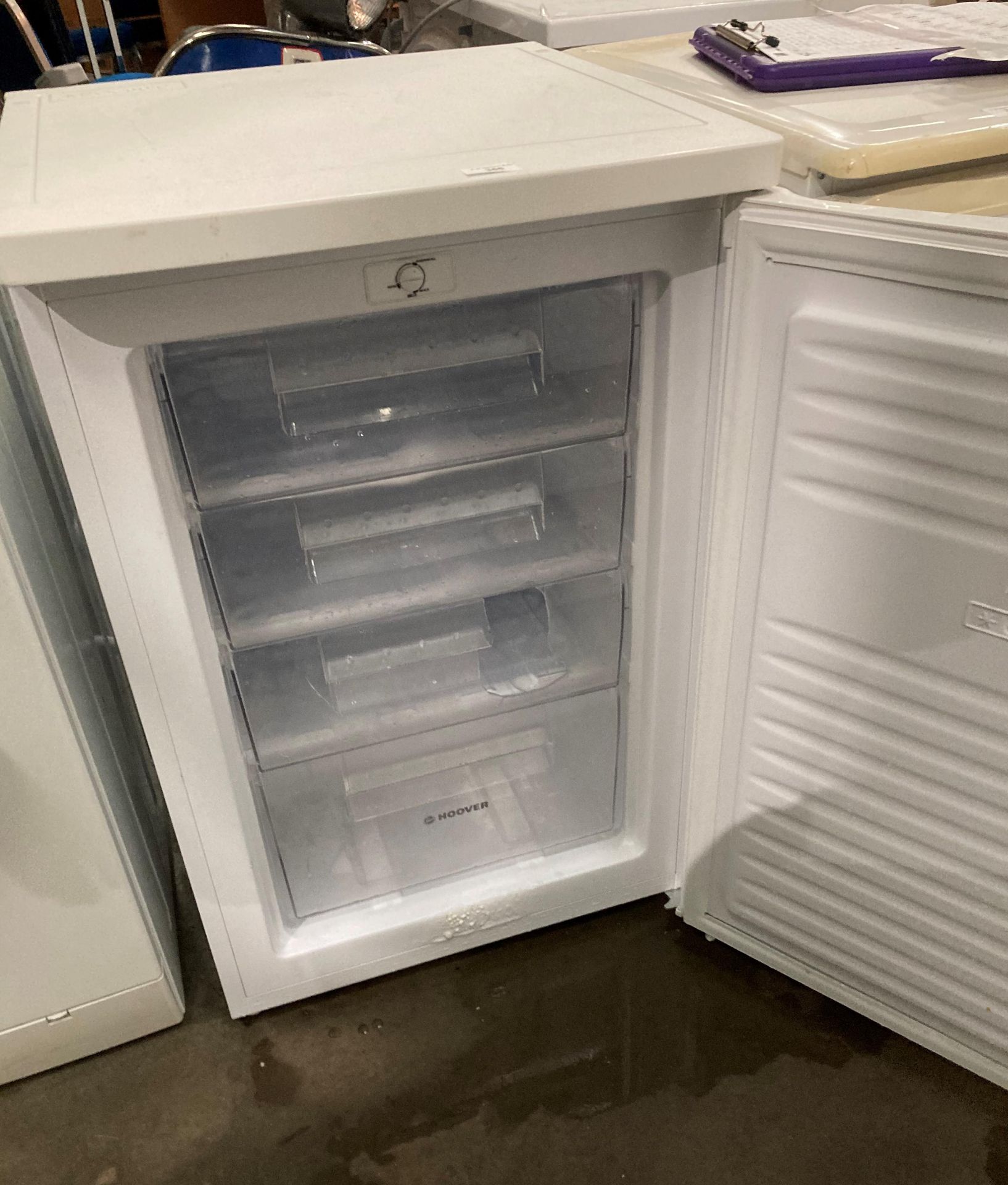 Hoover under-counter four-drawer freezer (one draw broken) (saleroom location: KITCHEN) - Image 2 of 2