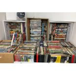 200 DVDs -contents to six boxes/lids marked C (saleroom location: AA03)