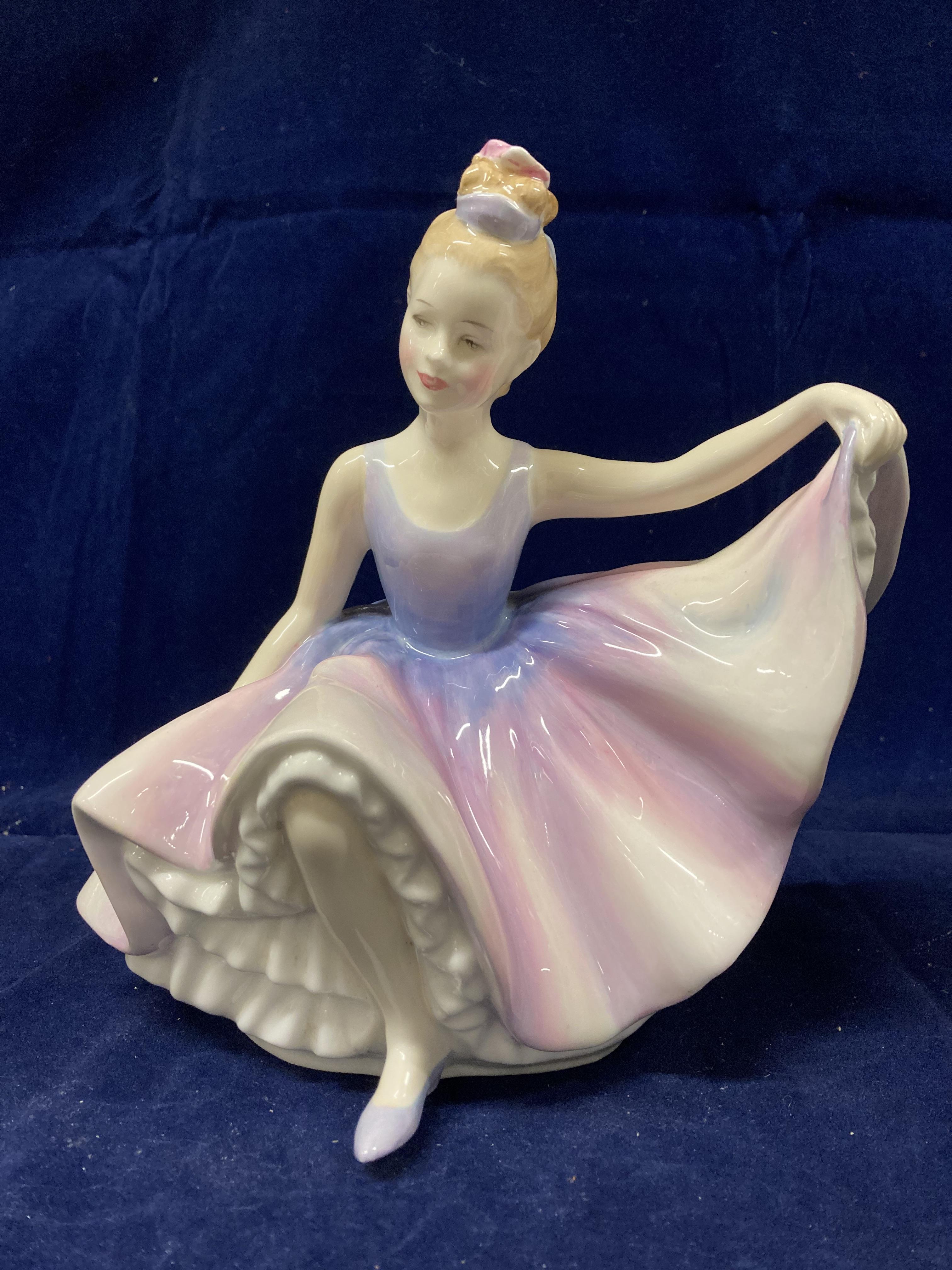 A Royal Doulton bone china figurine 'Dancing Years', no.