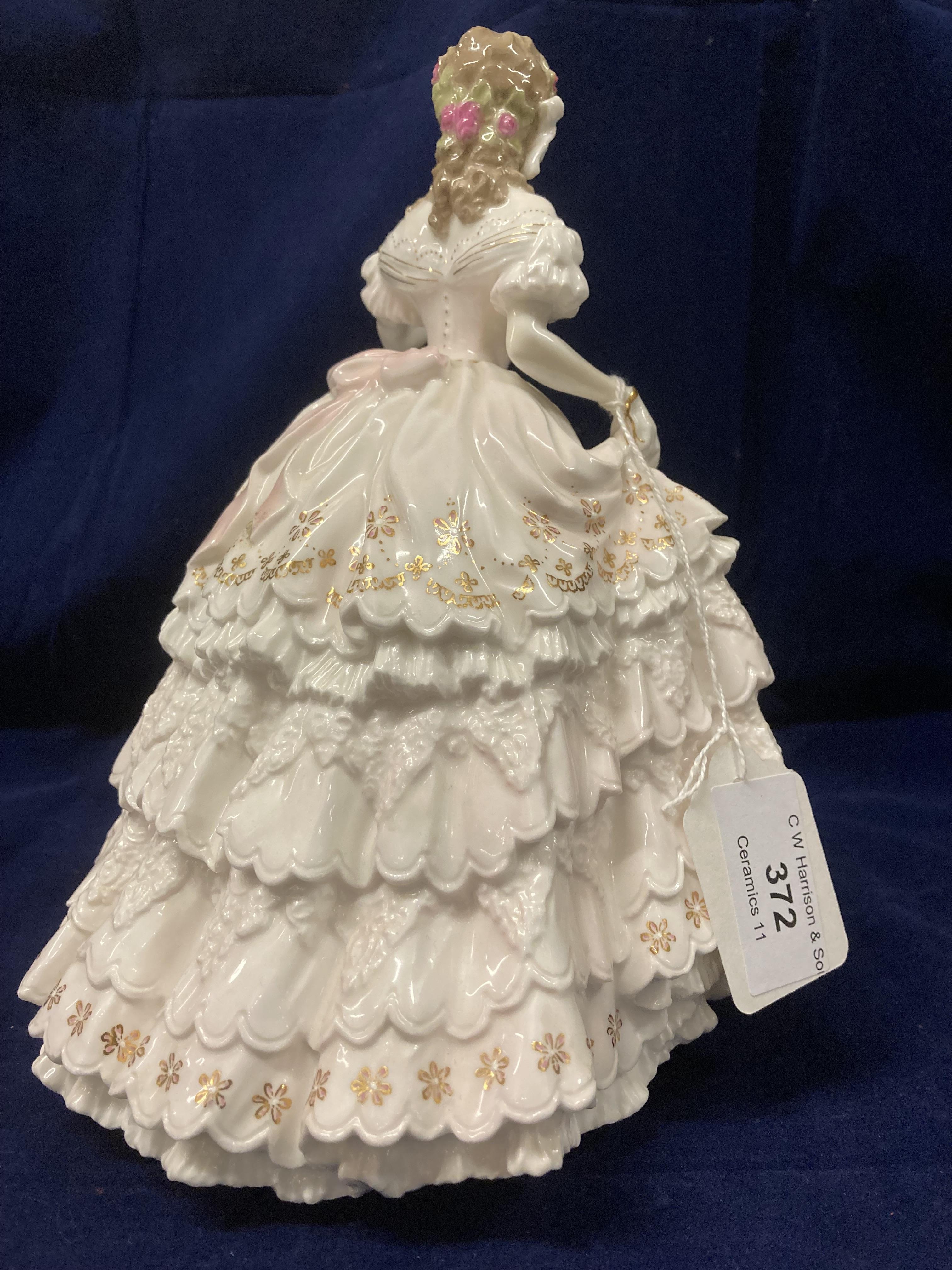 A Royal Worcester fine bone china Limited Edition figurine 'The First Rose' no. - Image 7 of 14