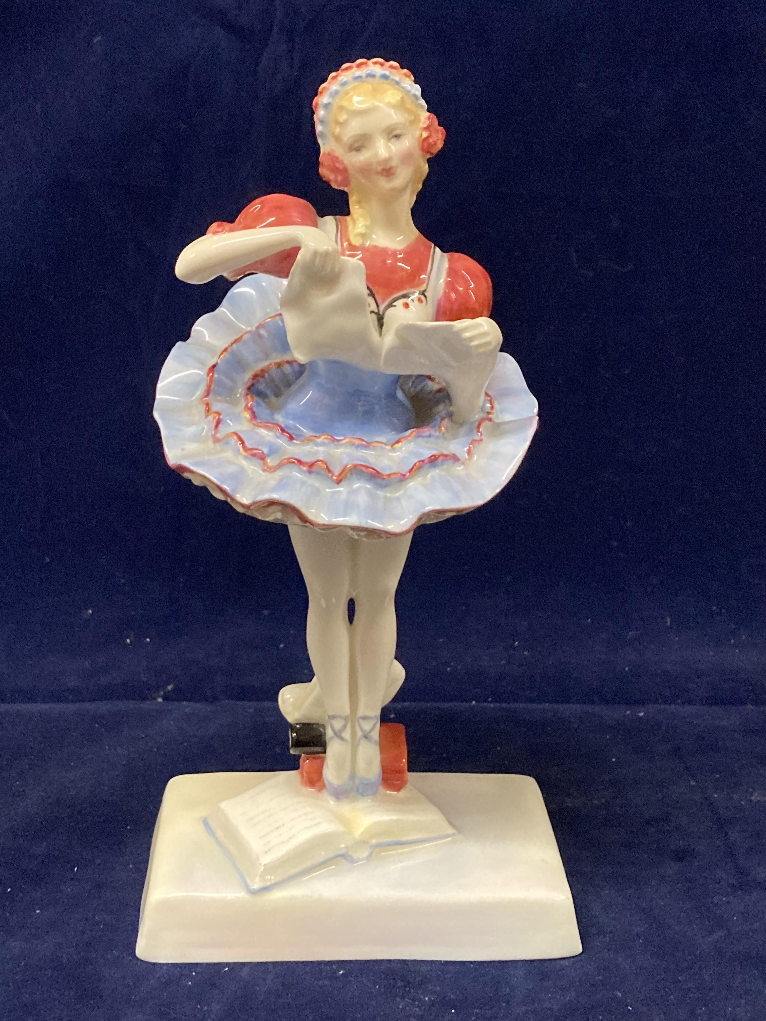 A Royal Doulton bone china figurine 'Coppelia', no.